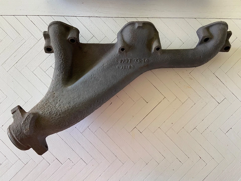 Pontiac Firebird 1969 68 rama larga puerto D colectores de escape - raro OEM par GM Foto 2 de 4