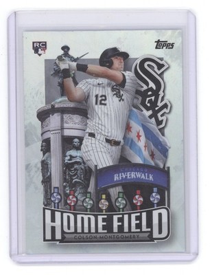 COLSON MONTGOMERY 2026 TOPPS ROOKIE HOME FIELD ADVANTAGE RC WHITE SOX Q1887