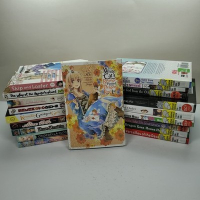 20 Mixed Manga Lot English PB Set, Skip and Loafer, Alice 19th & More