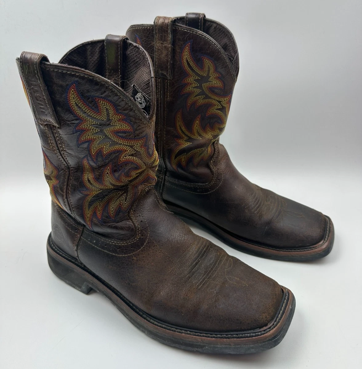 Justin Stampede Work Boots for sale | eBay display picture 3