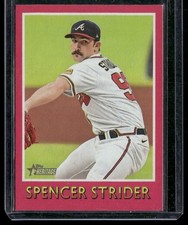 2024 Topps Heritage - 1975 Baseball Sensations Spencer Strider #75BS-17