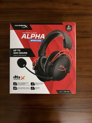 HyperX Cloud Alpha Wireless DTS Headphone - Black