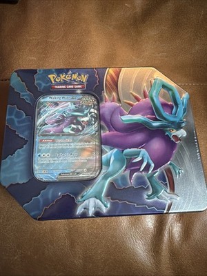 *SEALED* Pokemon Paradox Clash Tin Walking Wake Ex w/ 5 Booster Packs
