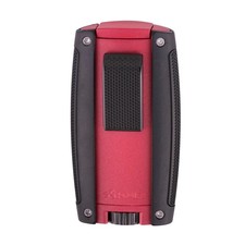 XIKAR® Turismo Double Jet-Flame Lighter Matte Red XI-558RD