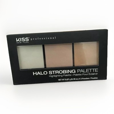 KISS Professional Halo Strobing Palette Highlighting Highlighter LIGHT 5,27g