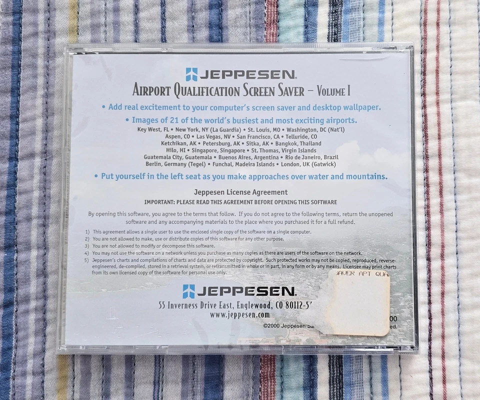 Jeppesen Airport Qualification Screen Saver - Volume 1, for Windows 95 98 NT 4.0 - Image 2 of 3