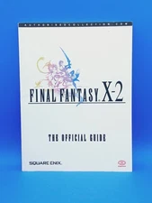 OFFICIAL FINAL FANTASY X-2 PIGGYBACK STRATEGY GUIDE BOOK RARE!!.,
