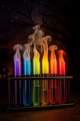   Mad Scientist s Rainbow Shots   Halloween Special  