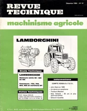 TECHNICAL MAGAZINE TRACTORS LAMBORGHINI 754 784 854 955