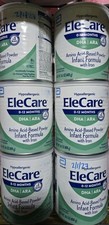 6x EleCare Hypoallergenic Amino Acid-Based Infant Formula, 14.1-oz Can EXP 7/26