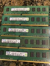 Samsung 20GB 5x4GB 1Rx8 PC3-12800U 1600Mhz DDR3 RAM Memory M378B5273DH0-xxxx