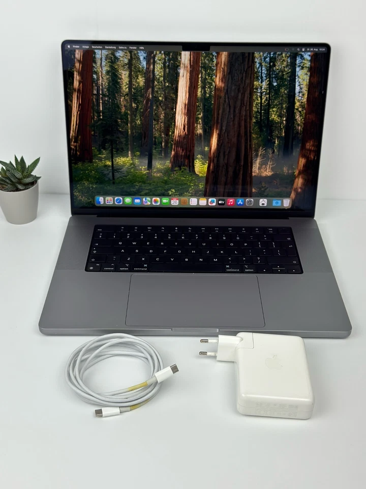 Apple MacBook Pro 16 (2021) M1 Pro - 16GB - 512GB - 470 Ladezyklen QWERTY