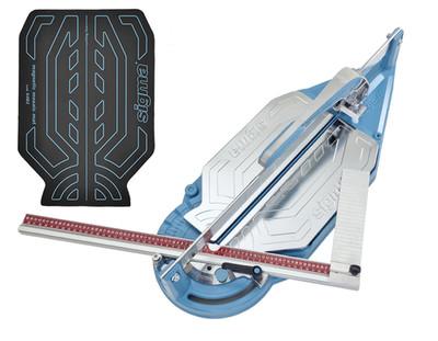 SIGMA 4BN 24'' PUSH Tile Cutter + Sigma Magnetic Mosaic Mat SHIPS FAST FROM USA