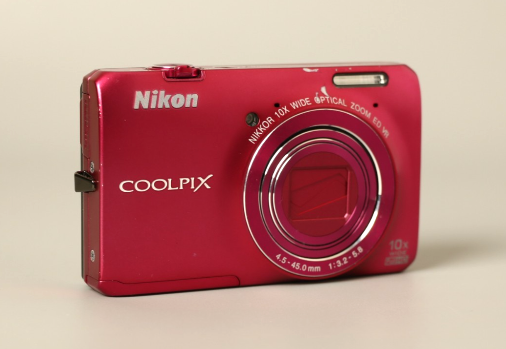 Nikon COOLPIX S6300 16MP Digital Camera Pink Tested From