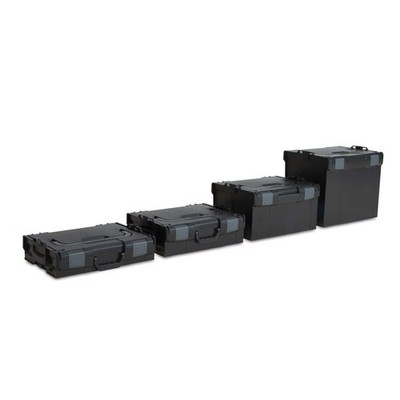 L-Boxx Koffersystem Bosch Sortimo Sortimentskasten Werkzeugkoffer L Boxx schwarz
