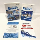 WII SPORTS RESORT NINTENDO WII ORIGINAL CASE COVER BOOKLET & INSERTS NO GAME
