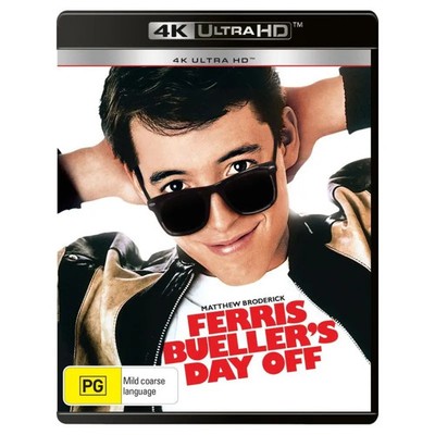 Ferris Bueller's Day Off 4K Ultra HD | Matthew Broderick, Mia Sara | Region Free