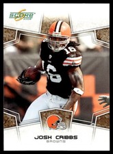 2008 Score Josh Cribbs Cleveland Browns #70