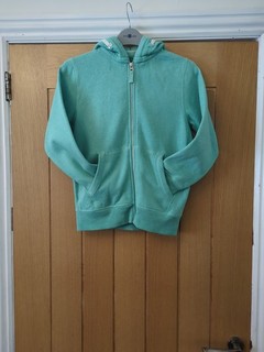 Hodded Jacket From Next Age 8 Years Green Excellent Condition