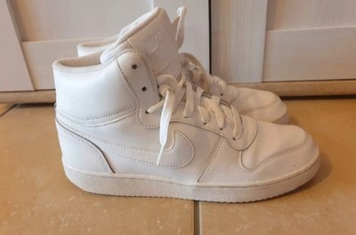 Nike Ebernon Mid Damen Sportschuhe Freizeit Sneaker EUR 40 weiß