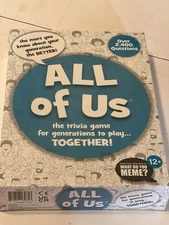 ALL of Us The Trivia Game for Generations to Play Together, over 2,400 Questions