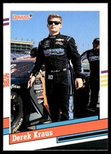 Derek Kraus 2024 Donruss #129 NASCAR READ FREE SHIPPING AutographDen