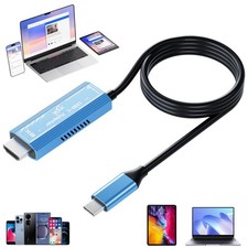 Switch 2 Dock hdmi Cable,USB C to HDMI 2.1 Cable 8K60Hz,100W Fast Charging 6f...