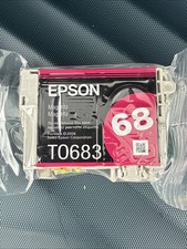 Genuine Epson 68 T0683 Magenta Ink Cartridge New Out Of Box In Original Package