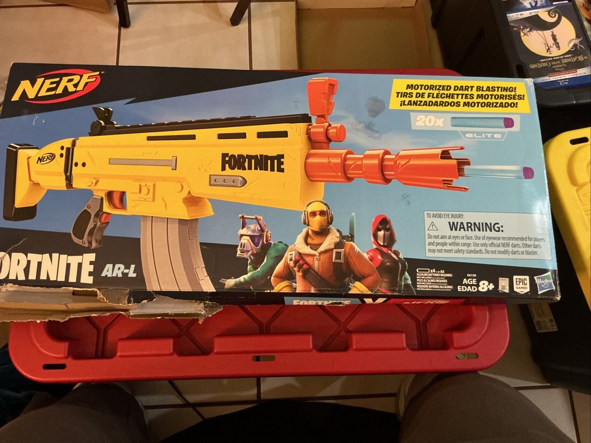 NERF E6158 Fortnite AR-L Elite Dart Blaster for sale online | eBay