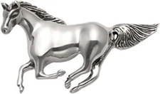 Wildthings Ltd Sterling Silver Galloping Horse Pendant