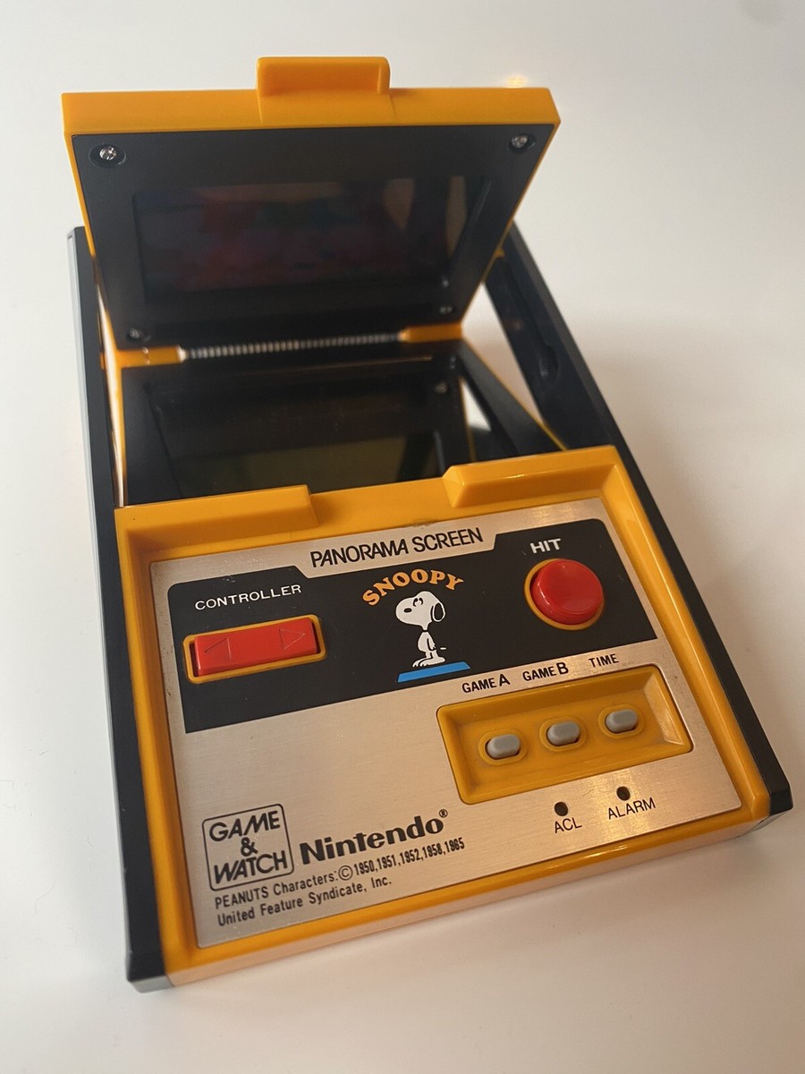 初期 ゲームウォッチ GAME&WATCH SNOOPY スヌーピー SM-91 初期 ゲームウォッチ GAME&WATCH SNOOPY スヌーピー SM-91