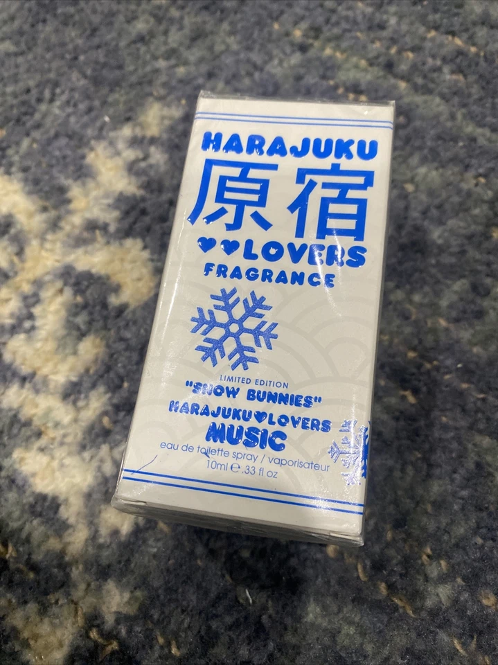 Gwen Stefani Harajuku Lovers Snow Bunnies Music Eau De Toilette Spray .33 OZ NUEVO Foto 2 de 3