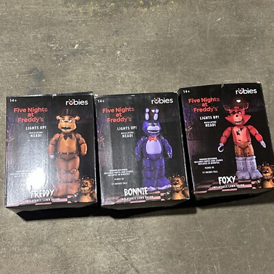 Five Nights at Freddy's Animated Inflatable Halloween Freddy, Bonnie, Foxy NEW