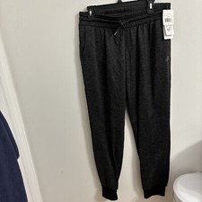 Adidas ALL Season Black Fleece Pants- Woman  s Large