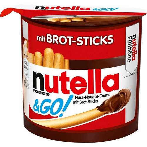 Ferrero Nutella & GO! with Pretzel Sticks & Hazelnut Spread | 52 g / 1.83 oz