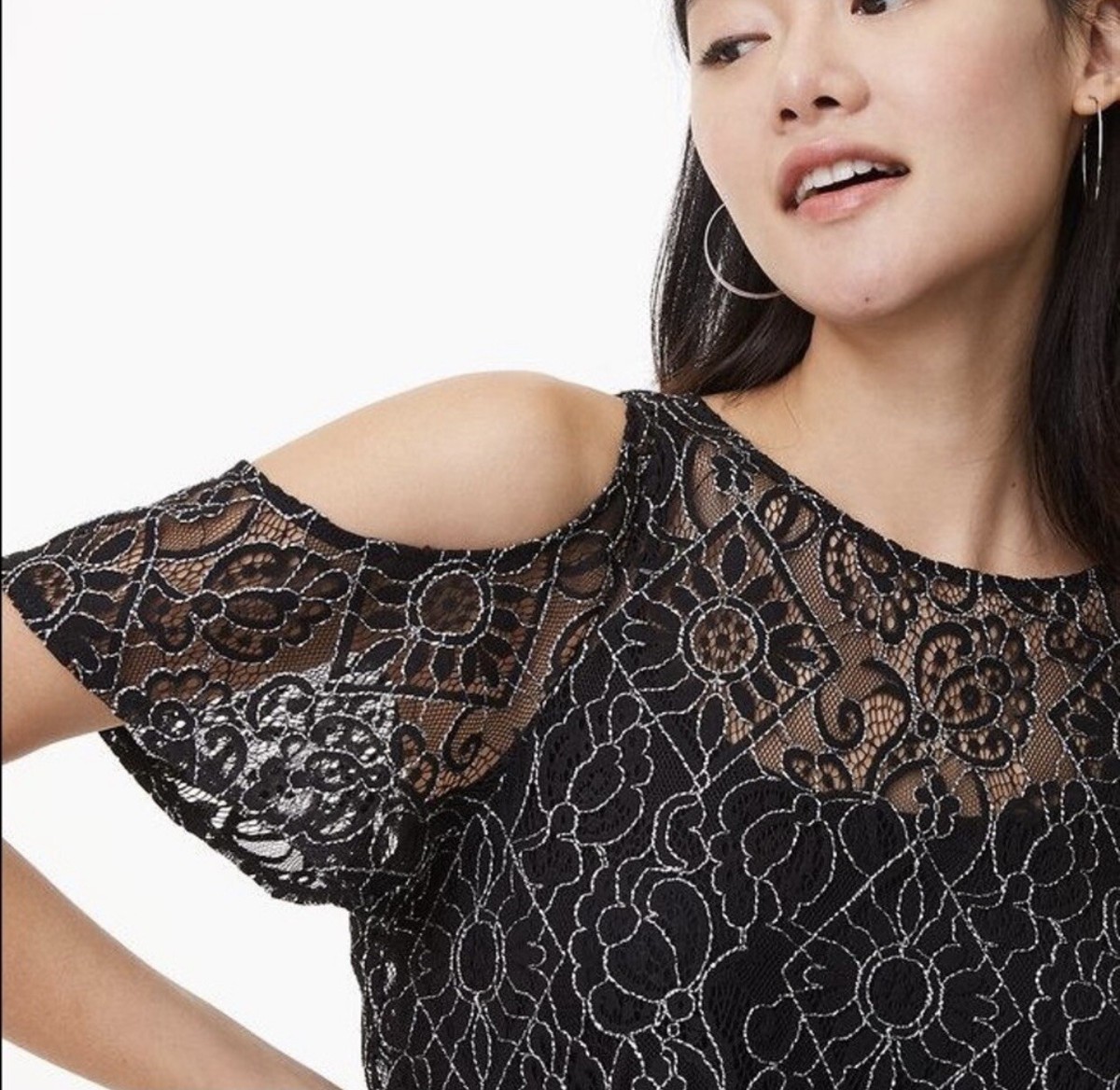 loft cold shoulder tops