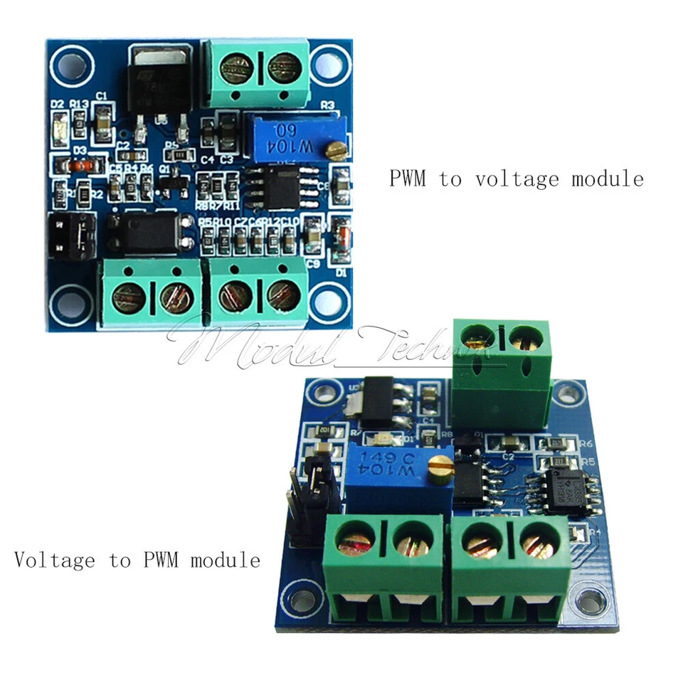 Voltage to PWM Converter Module 0-100% PWM Convert to 0-10V 0-5V/0-10V to 0-100% - Bild 2 von 4