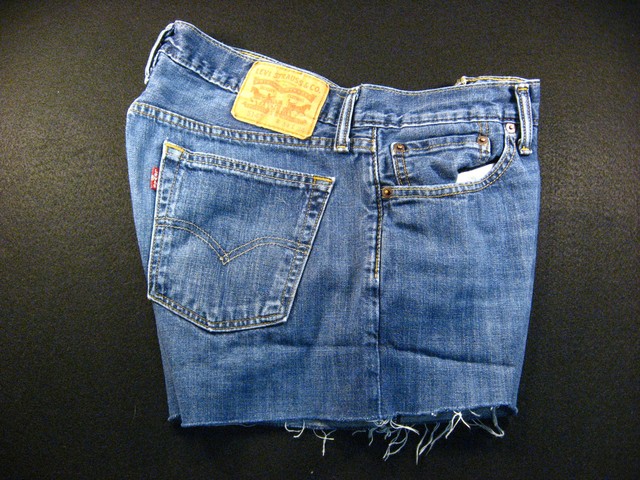 LEVIS Zipper-fly 514 CUTOFF JEAN SHORTS Cut Off W 32 Denim Red Tab Daisy Duke | eBay