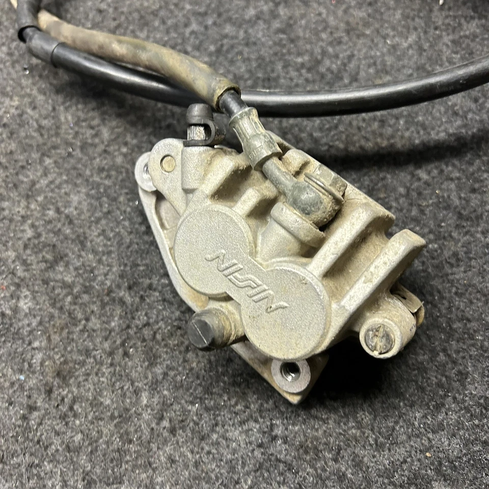 89 - 96 1996 SUZUKI RMX250 RMX 250 CONJUNTO DE FREIO DIANTEIRO PINÇA LINE MASTER - Imagem 3 de 4