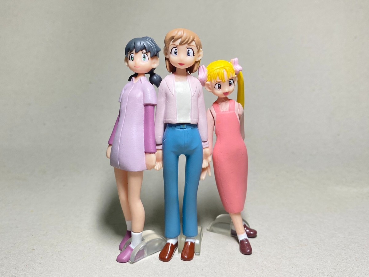 Kumi, Kasumi, Yuri HGIF Alien Nine 9 Bandai 2002 Gashapon