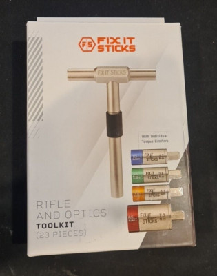 Fix It Sticks 23 Piece Rifle and Optics Tool Kit with Torque Limiters