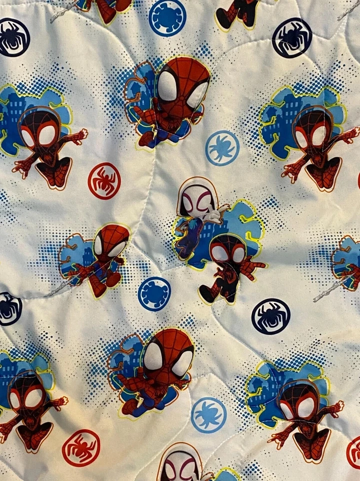 Manta edredón cama 8S Spider-Man Team Up microfibra para niños pequeños Spiderman Foto 2 de 3