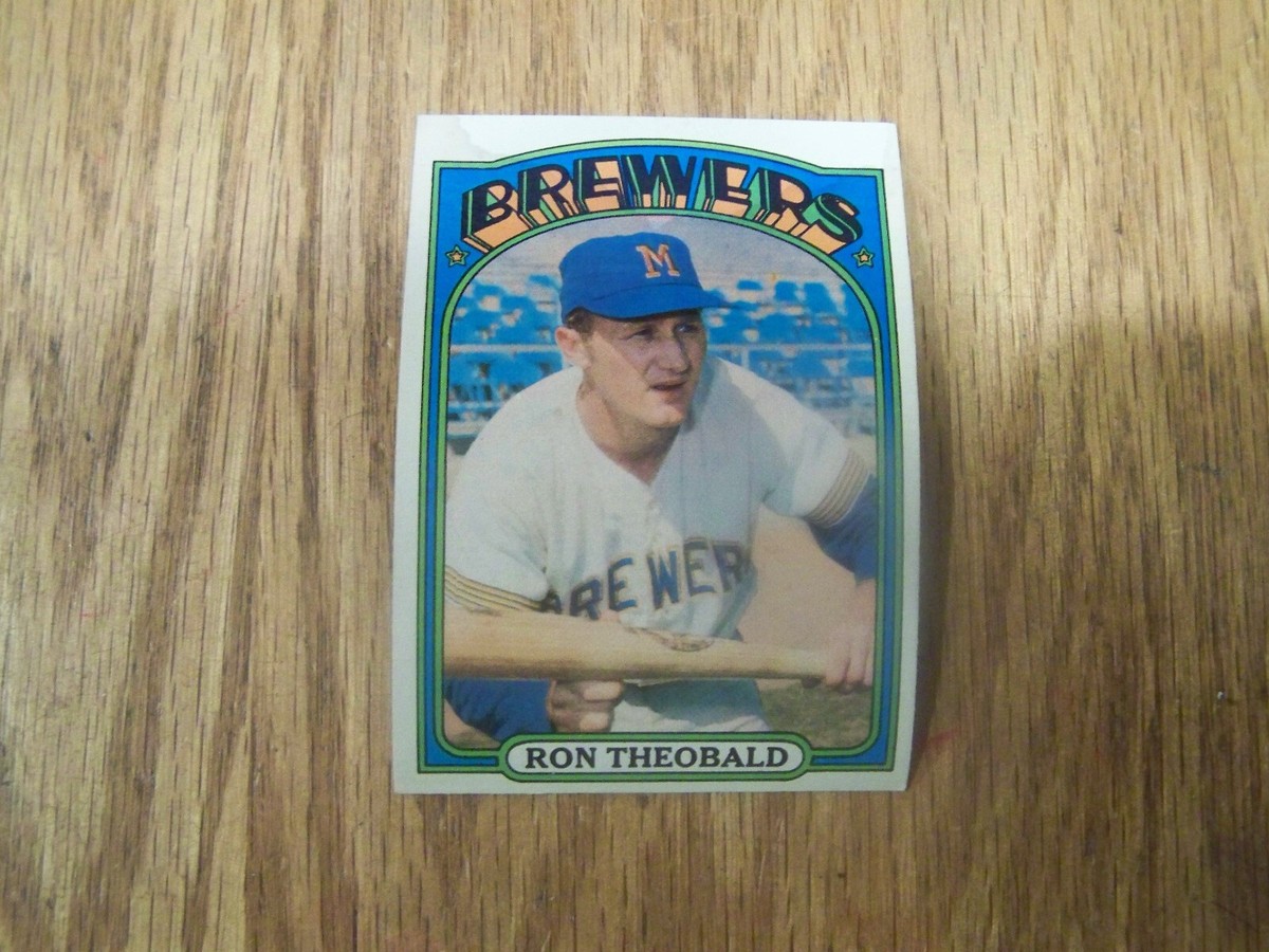 RON THEOBALD 1972 TOPPS BASEBALL CARD # 77 | eBay