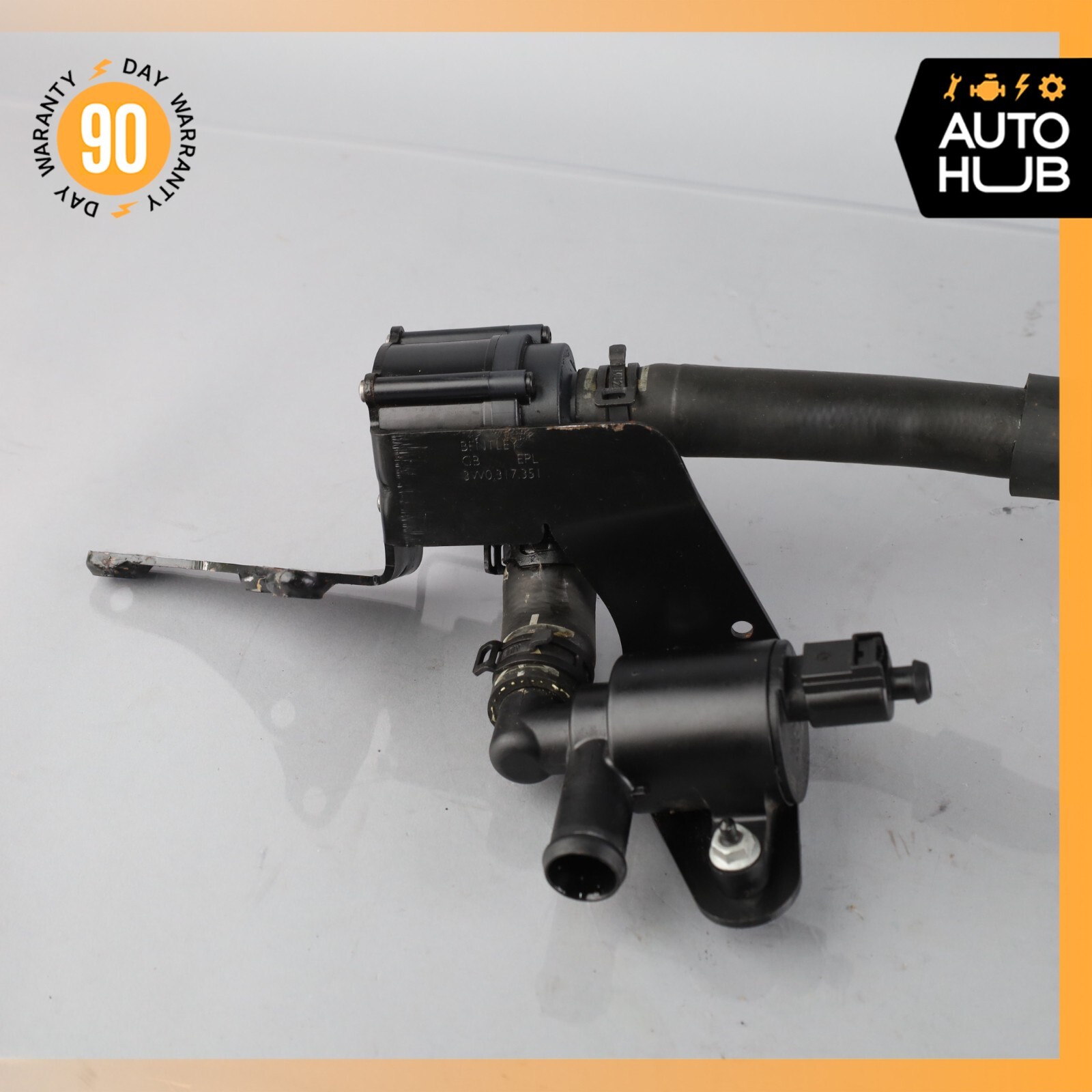 13-18 Bentley Flying Spur GT Gearbox Coolant Water Hose Tube Pipe w/ Pump OEM