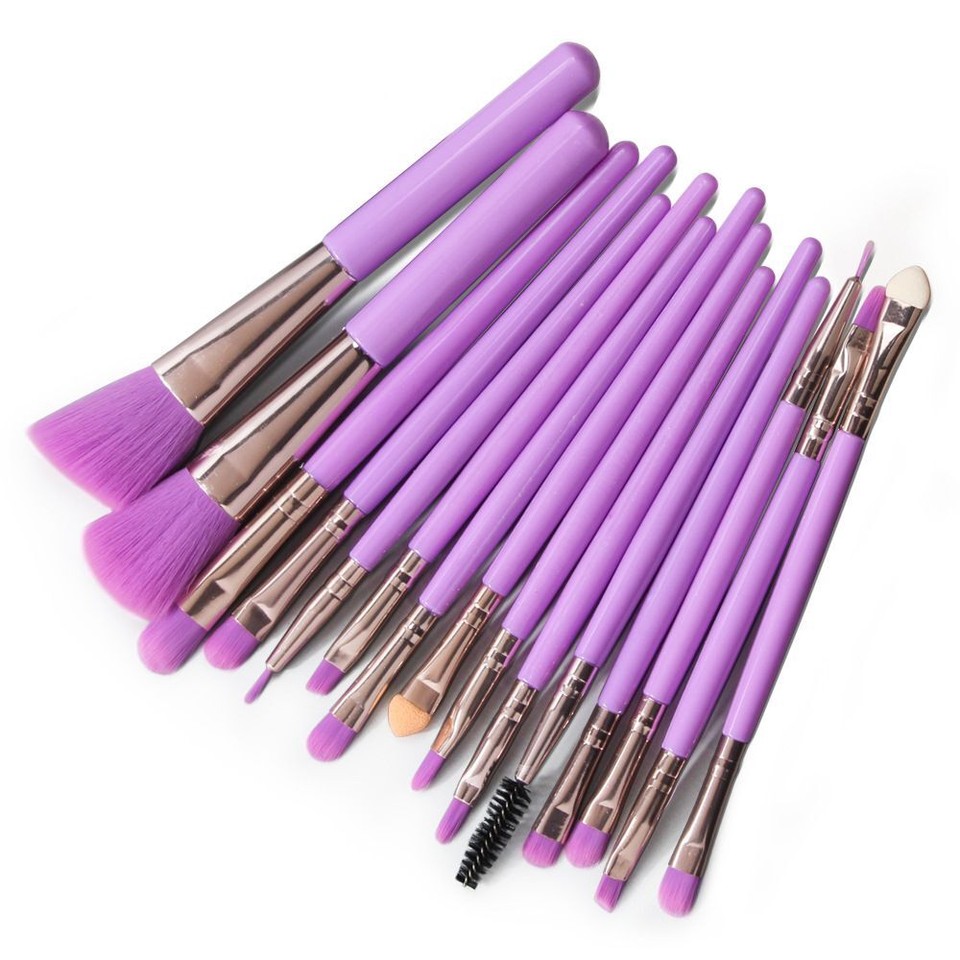 Brush Fluorescent Purple Powder Foundation Brush Makeup Brush Set Blush
