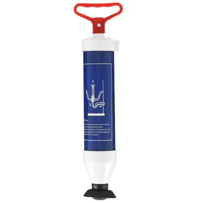 AM-TECH SUCTION PUMP DRAIN CLEANER suction pump FOR BLOCKED SINKS OR DRAINS esd