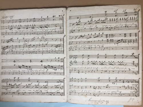 H270-ZUMSTEEG (P.-R.) 1760-1802. Important manuscript title: ""The Kidnapping or - Picture 2 of 5
