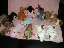 Used Beanie Baby Large Bundle of 13