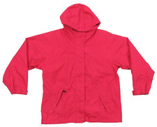 Eddie Bauer Rain Wind Goretex Hooded Full Zip Snap Jacket M