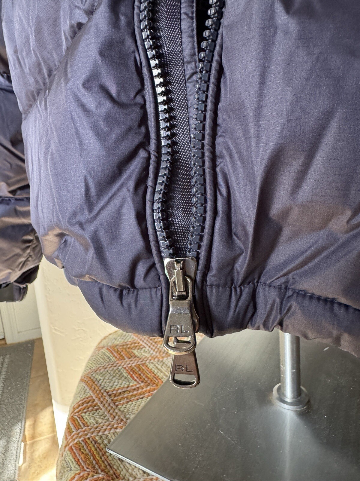 Polo Ralph Lauren Men Classic EL Cap Gorham Down Jacket Navy Size XXL image 6